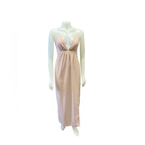 Park And Fifth Maxi Blush Pink Gown Size 4 EUC Blush